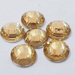 Golden Round Shape Kundan for Art & Craft 4mm