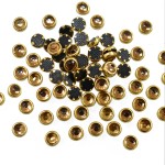 Kundans for Jewellery (Round Shape, 3MM, 10gm)