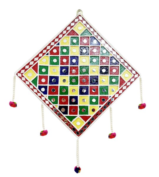 Colourful Lippan Art Wall Hanging