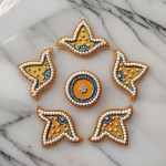 Handcrafted Decorative Diwali Rangoli Set