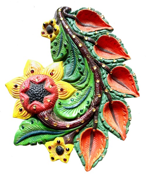 Flower Terracotta Diya